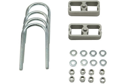 Belltech LOWERING BLOCK KIT 1inch WITH 2 DEGREE ANGLE - eliteracefab.com