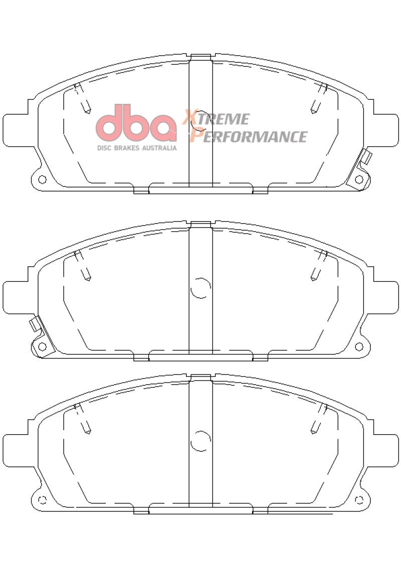 DBA Extreme Performance Front Brake Pads - DB1333XP DBA