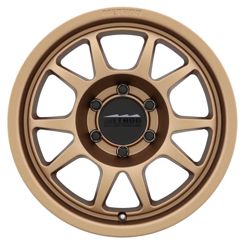 Method MR702 16x8 0mm Offset 6x5.5 106.25mm CB Method Bronze Wheel - eliteracefab.com