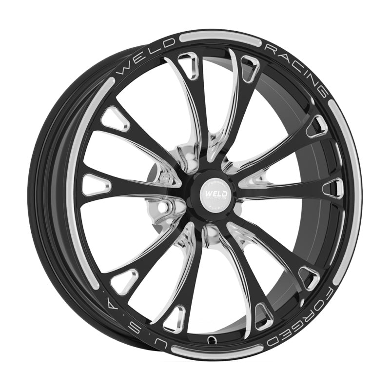 Weld V-Series 2.0 18x6 / 5x115 / 2.7in. BS Black Wheel