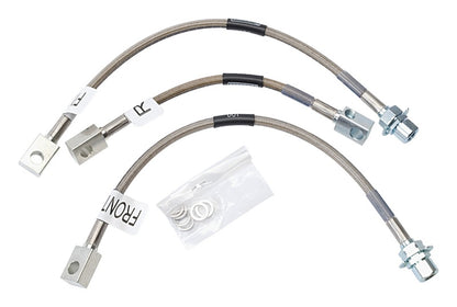 Russell Performance 94-95 Ford Mustang GT (Front & Rear Center Hose) Brake Line Kit - eliteracefab.com