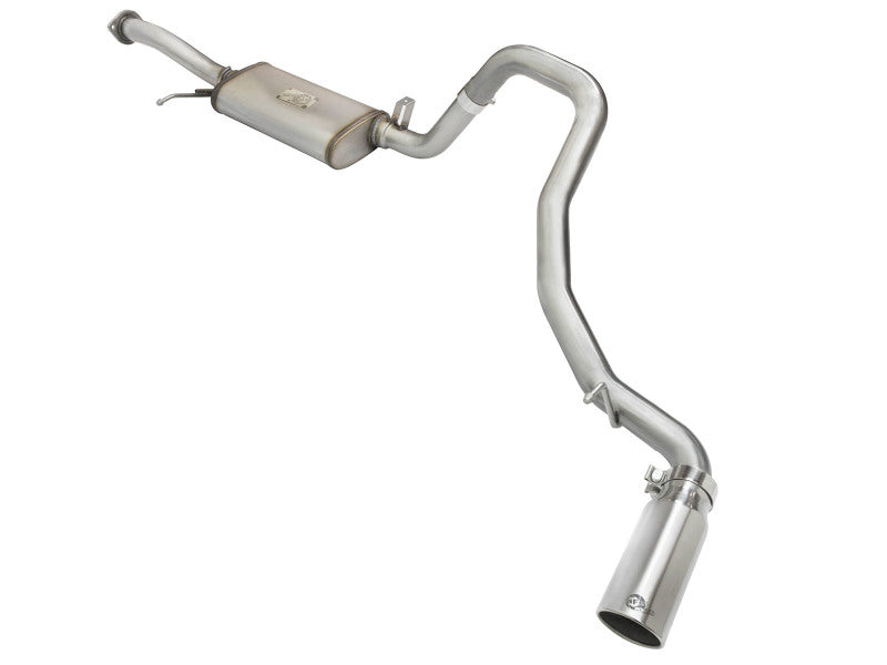 aFe MACH Force-Xp 2-1/2in Cat-Back Exhaust System w/ Polished Tip 01-19 Nissan Patrol V6 4.8L aFe