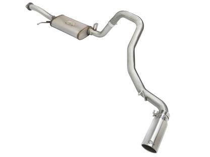 aFe MACH Force-Xp 2-1/2in Cat-Back Exhaust System w/ Polished Tip 01-19 Nissan Patrol V6 4.8L aFe