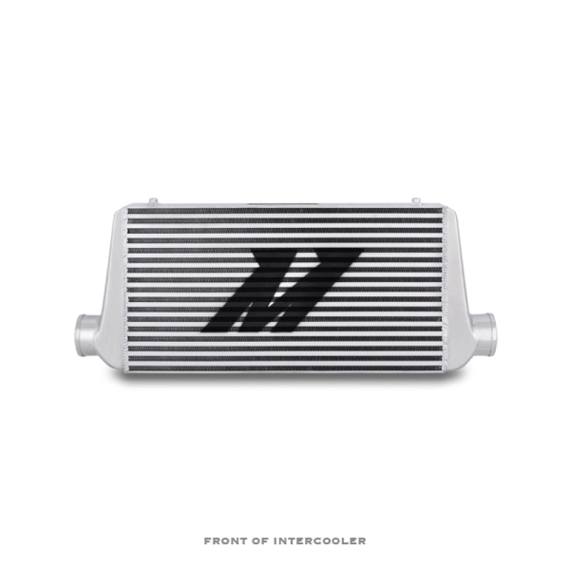 Mishimoto Universal Silver R Line Intercooler Overall Size: 31x12x4 Core Size: 24x12x4 Inlet / Outle - eliteracefab.com