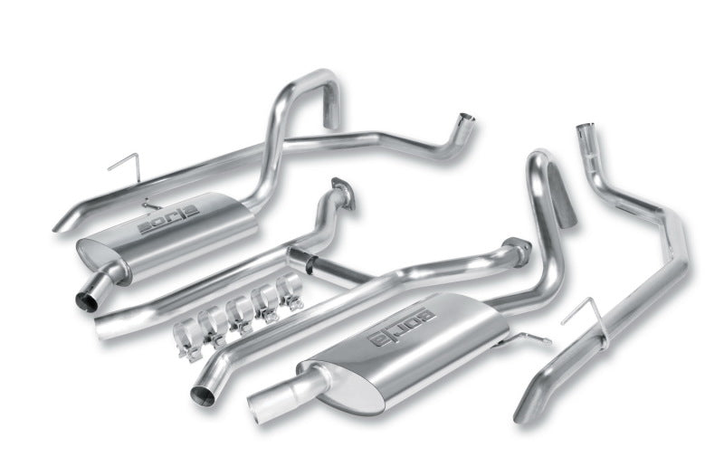 2003-2011 Ford Crown Victoria Cat-Back Exhaust System Touring Part # 140360 - eliteracefab.com