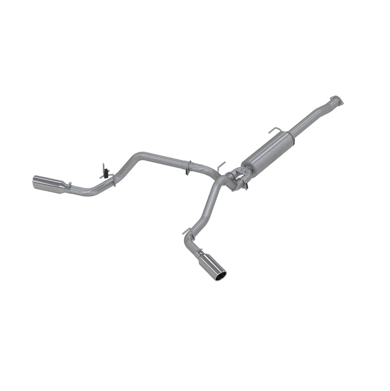 MBRP 2016 Toyota Tacoma 3.5L EC/CC Cat Back Dual Split Exit Alum Exhaust - eliteracefab.com