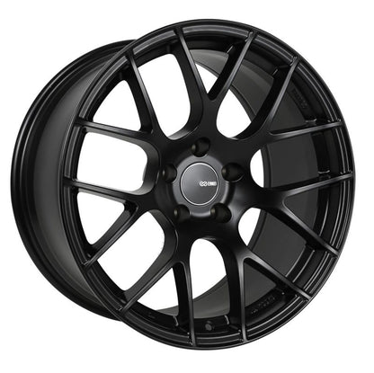 Enkei Raijin 18x8.5 42mm Offset 5x112 Bolt Pattern 72.6 Bore Diameter Matte Black Wheel - eliteracefab.com