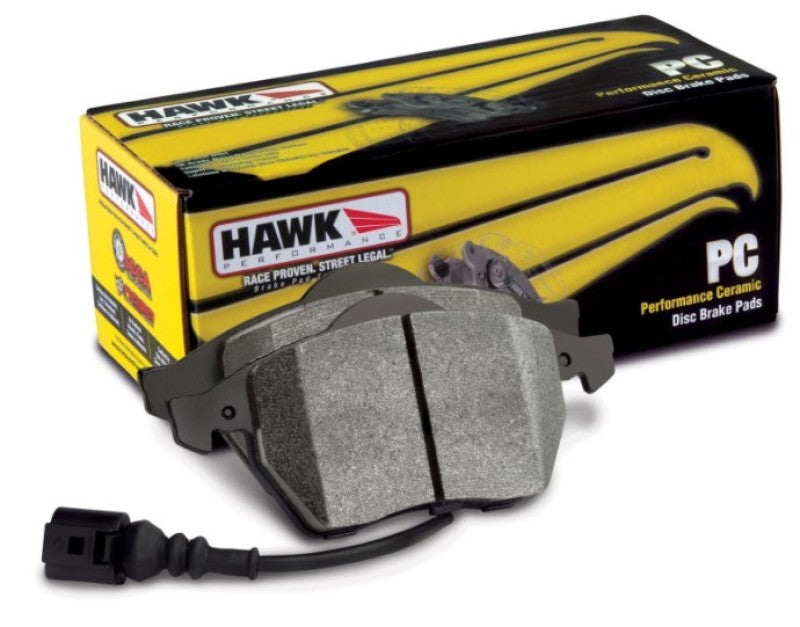 Hawk 18-19 Jeep Grand Cherokee Performance Ceramic Street Front Brake Pads - eliteracefab.com