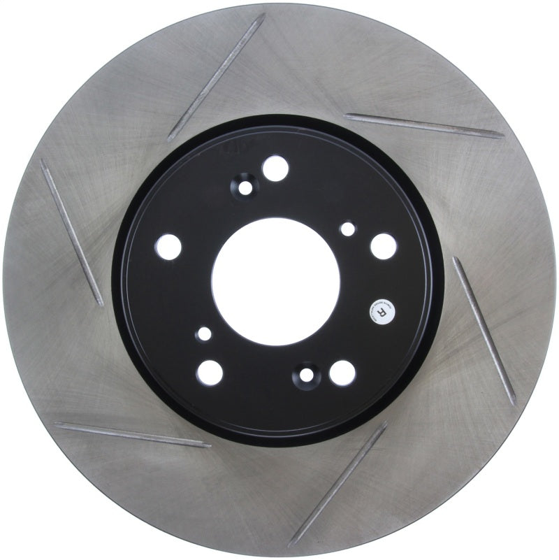 StopTech Slotted Sport Brake Rotor 2014 Honda Accord V6 Front Right - eliteracefab.com