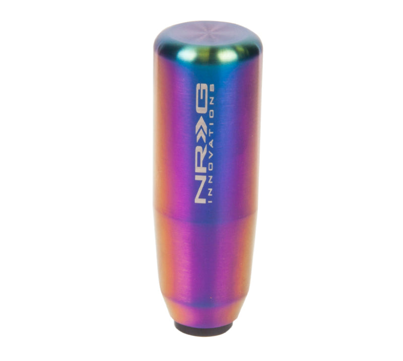 NRG Universal Short Shifter Knob - 3.5in. Length / Heavy Weight .85Lbs. - Multi Color/Neochrome - eliteracefab.com