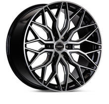 Load image into Gallery viewer, Vossen HF6-3 22x9.5 / 6x139.7 / ET20 / Deep Face / 106.1 - Brushed Gloss Black - eliteracefab.com