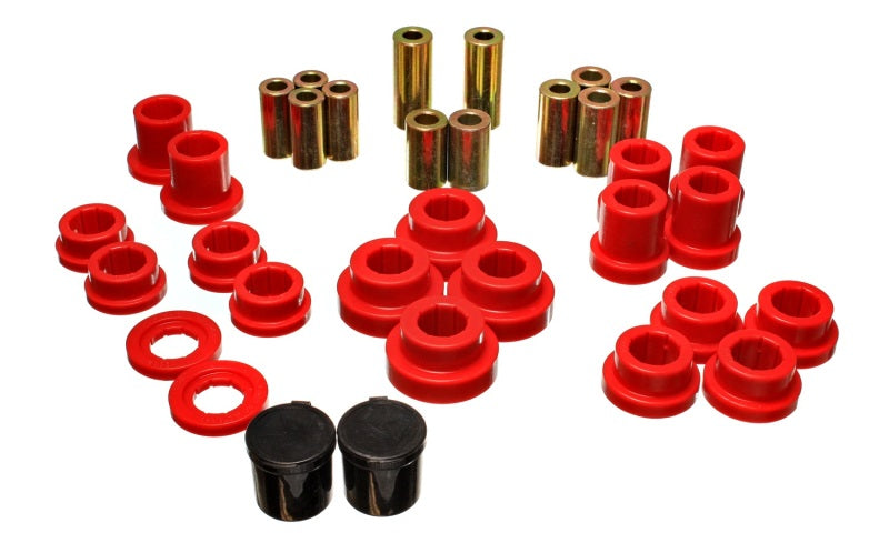 Energy Suspension 00-09 Honda S2000 Red Rear End Control Arm Bushing Set - eliteracefab.com