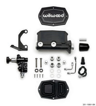 Load image into Gallery viewer, Wilwood Compact Tandem M/C - 1in Bore w/RH Bracket and Valve - Black Wilwood