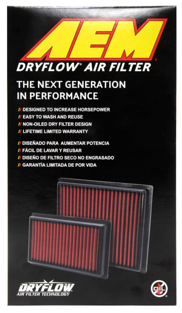 AEM 17-20 Subaru BRZ 2.0L DryFlow Air Filter - eliteracefab.com