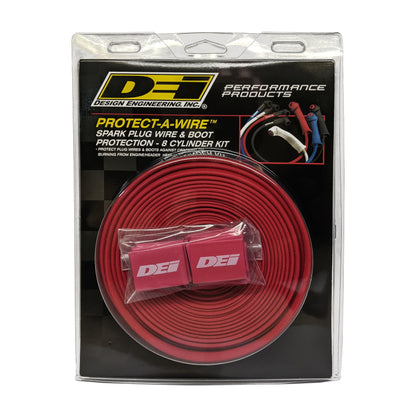 DEI Protect-A-Wire 8 Cylinder - Red DEI