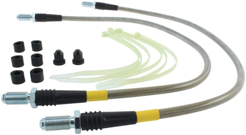 StopTech Lotus 05-11 Elise/06-10 Exige Front Stainless Steel Brake Line Kit - eliteracefab.com