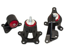 Load image into Gallery viewer, Innovative 98-02 Accord F-Series Black Steel Mounts 95A Bushings (Auto Trans)