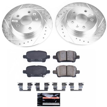 Power Stop 17-18 Chevrolet Bolt EV Rear Z23 Evolution Sport Brake Kit PowerStop