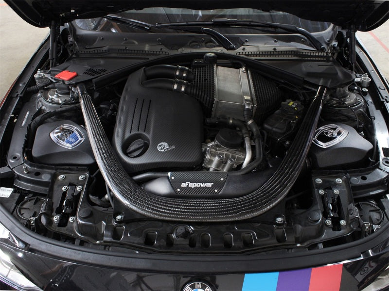 aFe Momentum Pro 5R Cold Air Intake System 15-18 BMW M3/M4 (F80/82/83) L6-3.0L (tt) S55 - eliteracefab.com