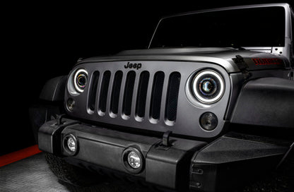 Oracle Oculus 7in Bi-LED Projector Headlights for Jeep Wrangler JK - 6000K - eliteracefab.com