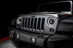 Oracle Oculus 7in Bi-LED Projector Headlights for Jeep Wrangler JK - 6000K - eliteracefab.com