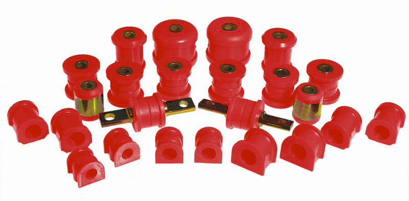 Prothane 01-03 Honda Civic Total Kit - Red - eliteracefab.com