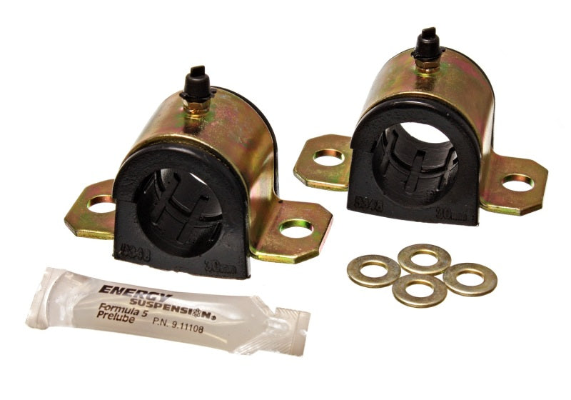 Energy Suspension 93-98 Toyota Supra Black 30mm Front Sway Bar Frame Bushings - eliteracefab.com