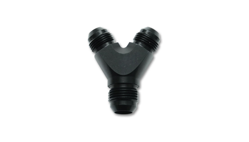 Vibrant -8AN x -6AN x -6AN Y-Adapter Fitting - Aluminum - eliteracefab.com