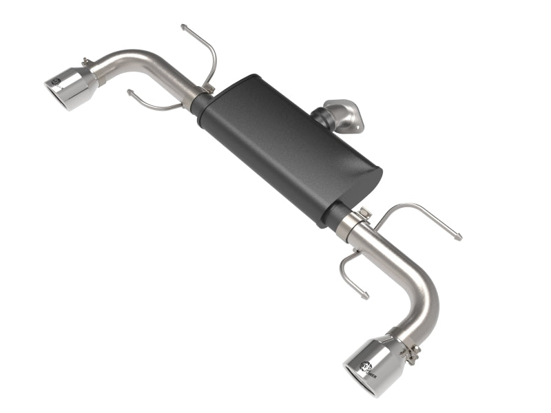 aFe Takeda 17-21 Mazda CX-5 2.5L (t) 2.5in. SS Axle-Back Exhaust System w/Polished Tips aFe