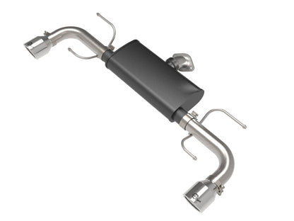 aFe Takeda 17-21 Mazda CX-5 2.5L (t) 2.5in. SS Axle-Back Exhaust System w/Polished Tips aFe