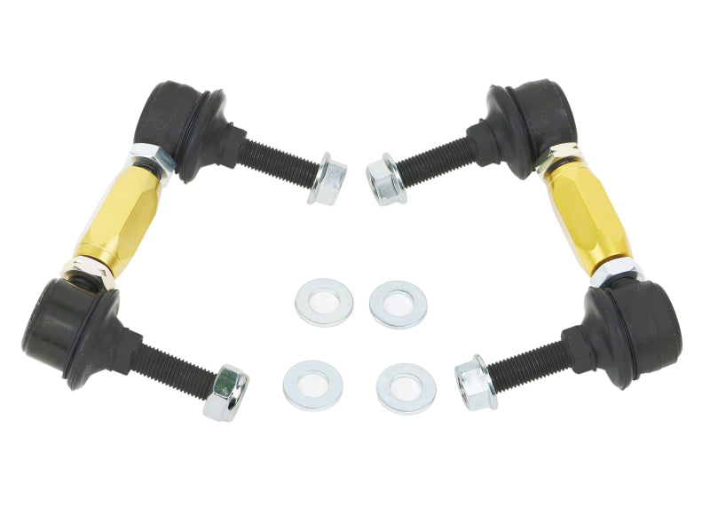 Whiteline Universal Swaybar Link Kit-Heavy Duty Adjustable Ball Joint - eliteracefab.com