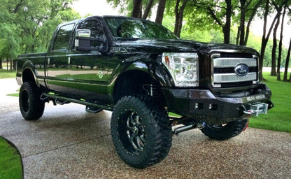 Road Armor 11-16 Ford F-250 Stealth Front Winch Bumper - Tex Blk Road Armor