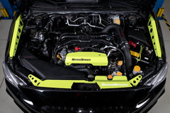 Grimm Speed Subaru Impreza/WRX/STI/Legacy/Forester/BRZ Lightweight Battery Tie Down - Neon Green - eliteracefab.com