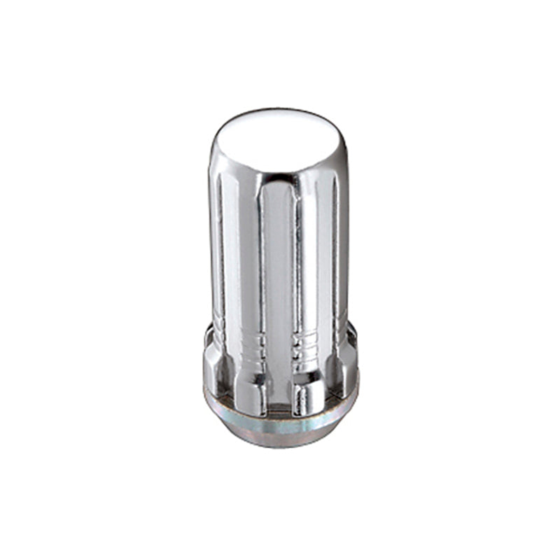 McGard SplineDrive Lug Nut (Cone Seat) M14X1.5 / 1.648in. Length (4-Pack) - Chrome (Req. Tool) - eliteracefab.com