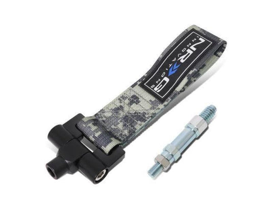 NRG Innovations Bolt-In Tow Strap for 2011-2013 Scion tC / 2007-2012 Scion xB - Digital Camo – TOW-121CM2