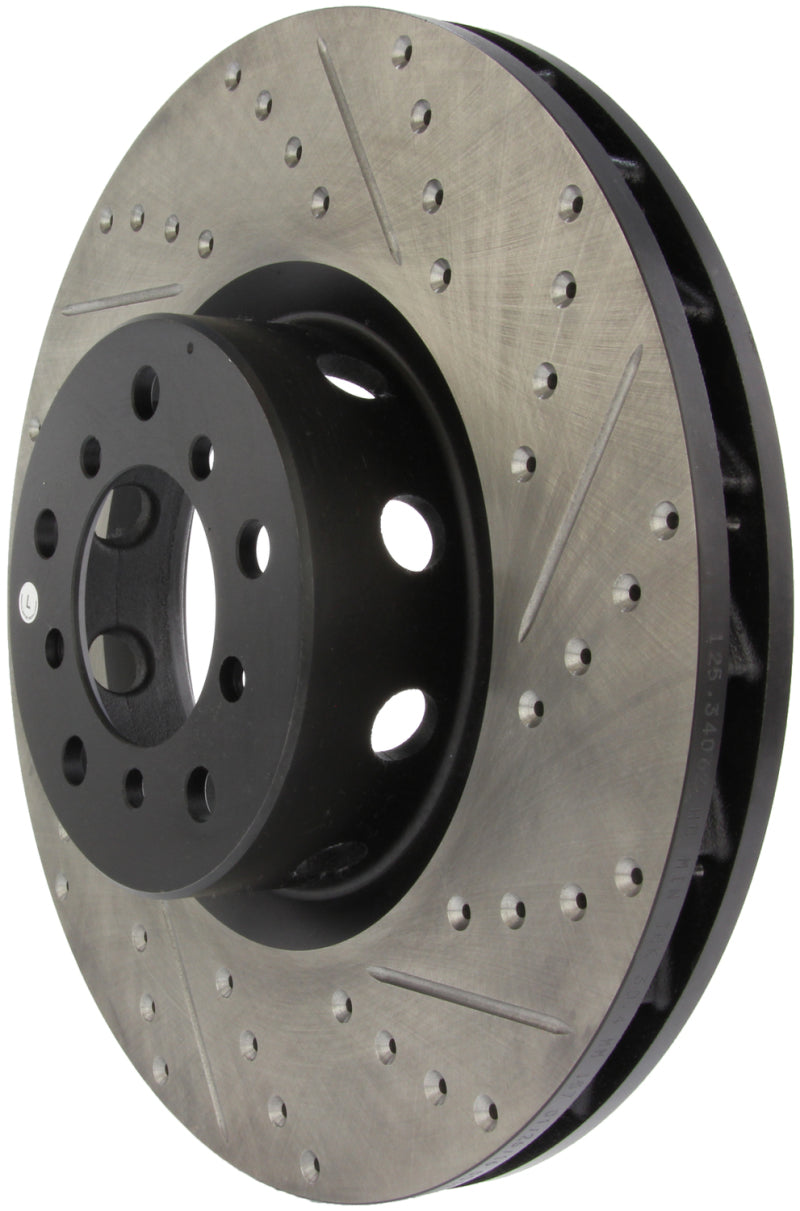 StopTech 00-03 BMW M5 (E39) Slotted & Drilled Left Front Rotor Stoptech