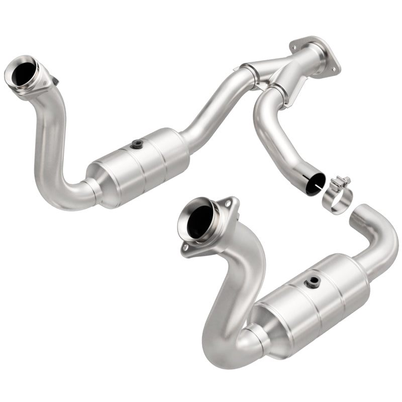 Magnaflow Conv DF 08-10 Ford F-250/F-250 SD/F-350/F-350 SD 5.4L/6.8L / F-450 SD 6.8L Y-Pipe Assembly - eliteracefab.com