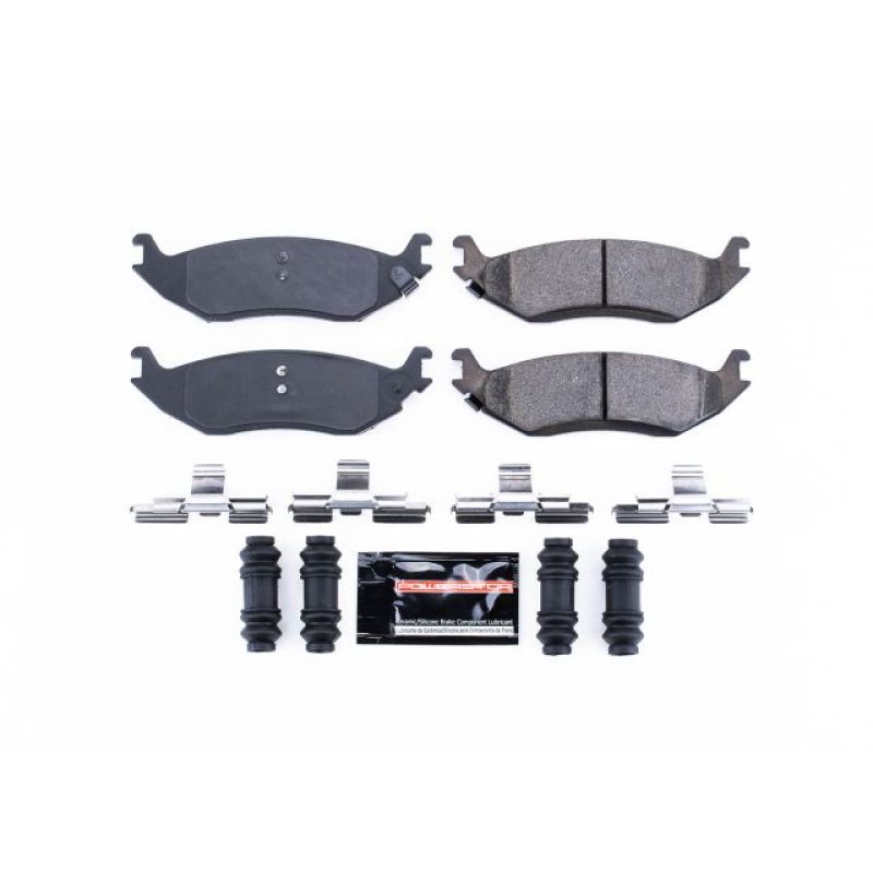 Power Stop 07-09 Chrysler Aspen Rear Z23 Evolution Sport Brake Pads w/Hardware - eliteracefab.com