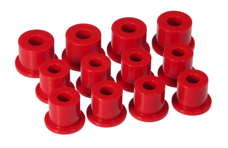 Prothane 80-86 Nissan 720 2/4wd Spring & Shackle Bushings - Red - eliteracefab.com