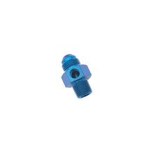 Load image into Gallery viewer, Russell Performance -6 AN Flare to 3/8in Pipe Pressure Adapter (Blue)