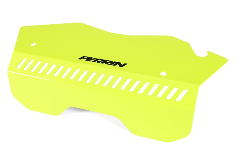 Perrin 2022+ Subaru WRX Pulley Cover - Neon Yellow - eliteracefab.com