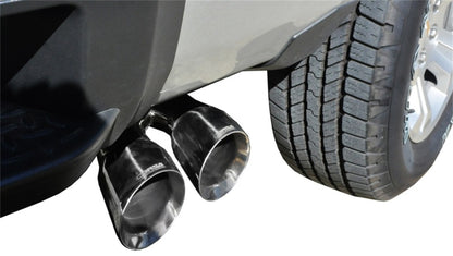 Corsa 14 GMC Sierra/Chevy Silv 1500 Reg. Cab/Long Bed 5.3L V8 Polished Sport Single Side CB Exhaust CORSA Performance