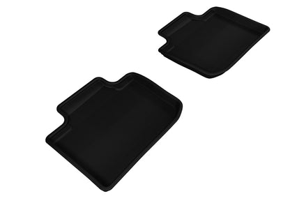 3D MAXpider L1LX03421509 2014-2020 Lexus IS Kagu 2nd Row Floormats - Black