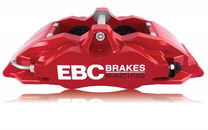 EBC Racing 05-11 Ford Focus ST (Mk2) Front Right Apollo-4 Red Caliper EBC