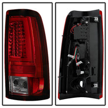 Load image into Gallery viewer, Spyder Chevy Silverado 1500/2500 03-06 Version 2 LED Tail Lights - Red Smoke ALT-YD-CS03V2-LED-RS - eliteracefab.com