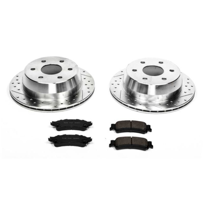 Power Stop 03-05 Chevrolet Astro Rear Z23 Evolution Sport Brake Kit - eliteracefab.com