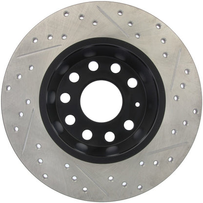 StopTech Slotted & Drilled Sport Brake Rotor - eliteracefab.com