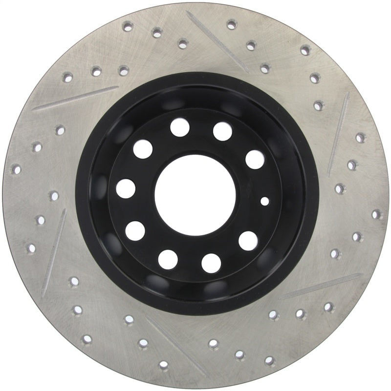 StopTech Slotted & Drilled Sport Brake Rotor - eliteracefab.com