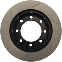 Load image into Gallery viewer, STOPTECH POWER SLOT 00-05 FORD EXCURSION / 99-04 F250/F350 FRONT LEFT SLOTTED CRYO BRAKE ROTOR, 126.65086CSL - eliteracefab.com