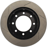 STOPTECH POWER SLOT 00-05 FORD EXCURSION / 99-04 F250/F350 FRONT LEFT SLOTTED CRYO BRAKE ROTOR, 126.65086CSL